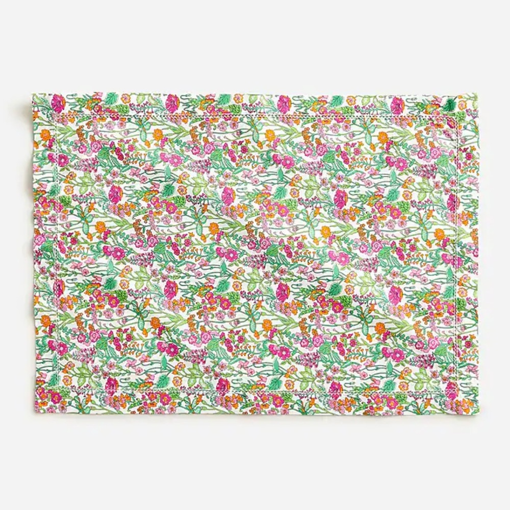 NWT J. Crew Liberty Print Placemats - Picture 2 of 7